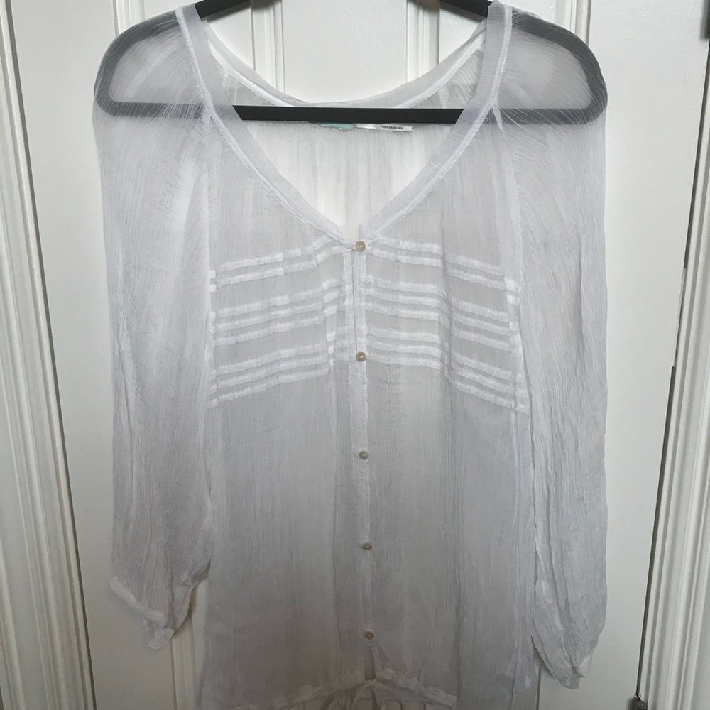 Urban outfitters sheer top